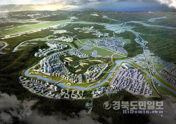 TK신공항 조감도.