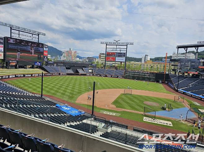 15일 오후 2시 대전한화생명볼파크 전경. 대전=스포츠조선 정현석 기자 hschung@sportschosun.com