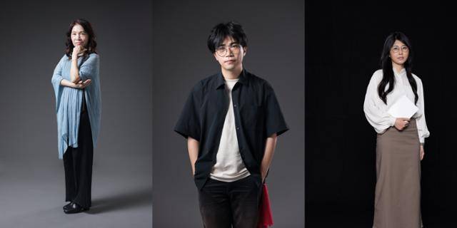 대만 문단에서 자신만의 영토를 확고히 구축하고 있는 대표적 소설가인 천쉐(왼쪽부터), 장자샹, 우샤오러. 대만콘텐츠진흥원(TAICCA)·Mirror Fiction Inc. 제공