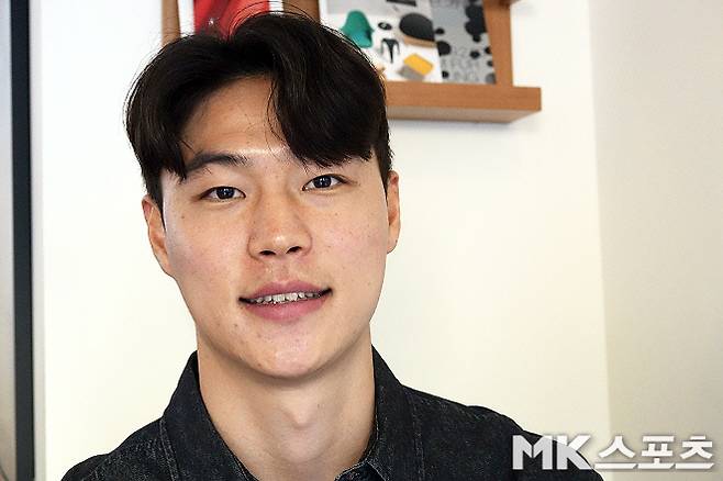 강원 FC 스트라이커 김건희. 김건희는 올여름 이적시장에서 강원 유니폼을 입었다. 김건희는 6월 13일 전북 현대전에서 강원 데뷔전을 치렀다. 사진=이근승 기자