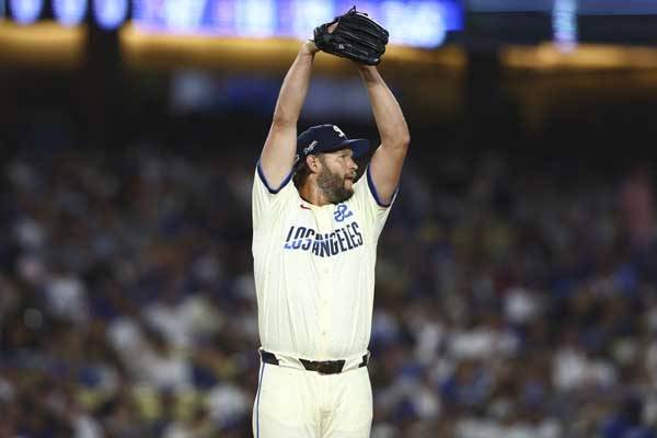 커쇼는 통산 3000탈삼진에 12개를 남겨뒀다. 사진= AP= 연합뉴스 제공