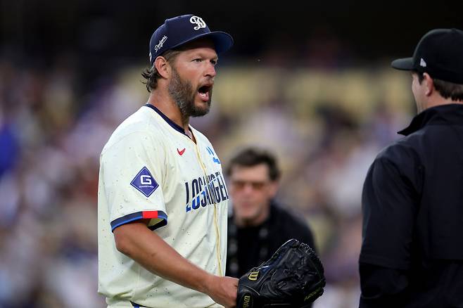 LA 다저스 클레이튼 커쇼. Imagn Images연합뉴스.