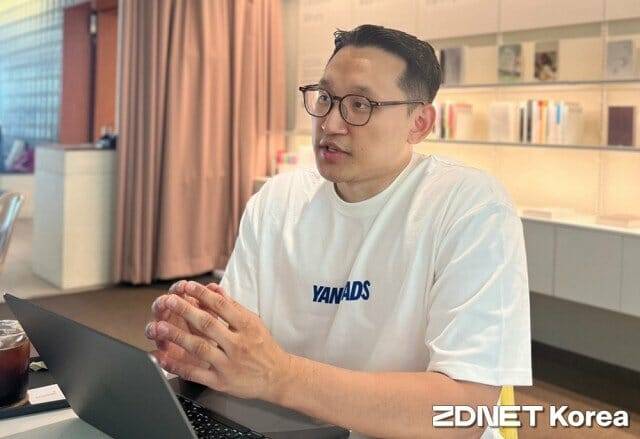 김하늘 얀고 애즈 한국 지사 비즈니스 개발 담당 매니저가 지난 12일 진행된 인터뷰에서 답변하고 있다. (사진=얀고 애즈)