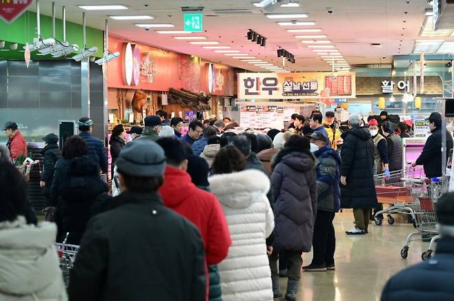 서울시내의 한 대형마트/사진=뉴스1