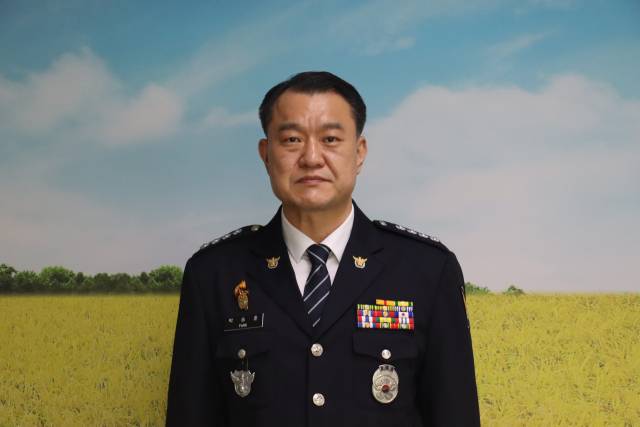 ▲제77대 박승즌 김제경찰서장ⓒ김제경찰서
