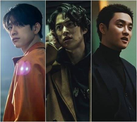 ‘하이파이브’ 박진영·‘광장’ 공명·‘조각도시’ 도경수, 사진제공|NEW·넷플릭스·월트디즈니컴퍼니 코리아