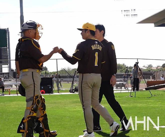 (샌디에이고 불펜투수 마쓰이 유키)