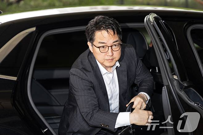 심우정 검찰총장이 16일 오전 서울 서초구 대검찰청으로 출근하고 있다. 2025.6.16/뉴스1 ⓒ News1 이승배 기자