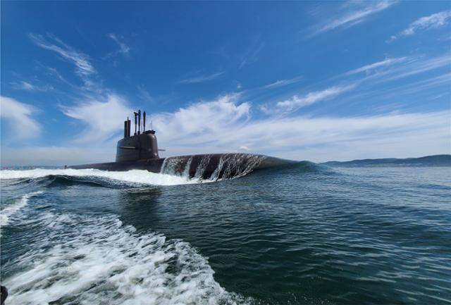 한화에어로스페이스가 건조한 ‘장보고-III 배치-II(KSS-III)’ 잠수함. 한화에어로스페이스 제공