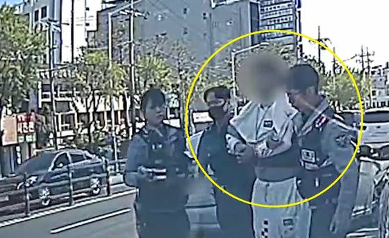 대전서부경찰서 난폭 음주운전자 체포