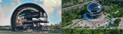 (사진) 국내 기술로 완성된 차세대 LED 돔 시어터 브랜드 ORBIT(올빗)의 조감도 (제공_바우어랩)