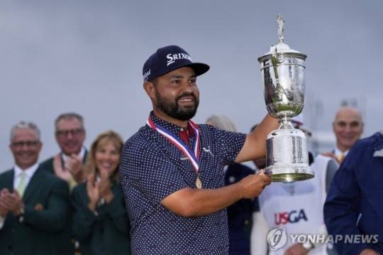 US오픈 우승자 J.J. 스펀 / 사진=연합뉴스