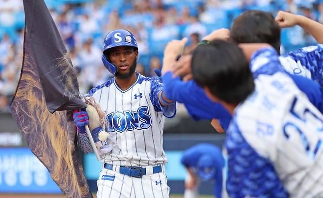 25호 홈런을 달성한 삼성 라이온즈 디아즈