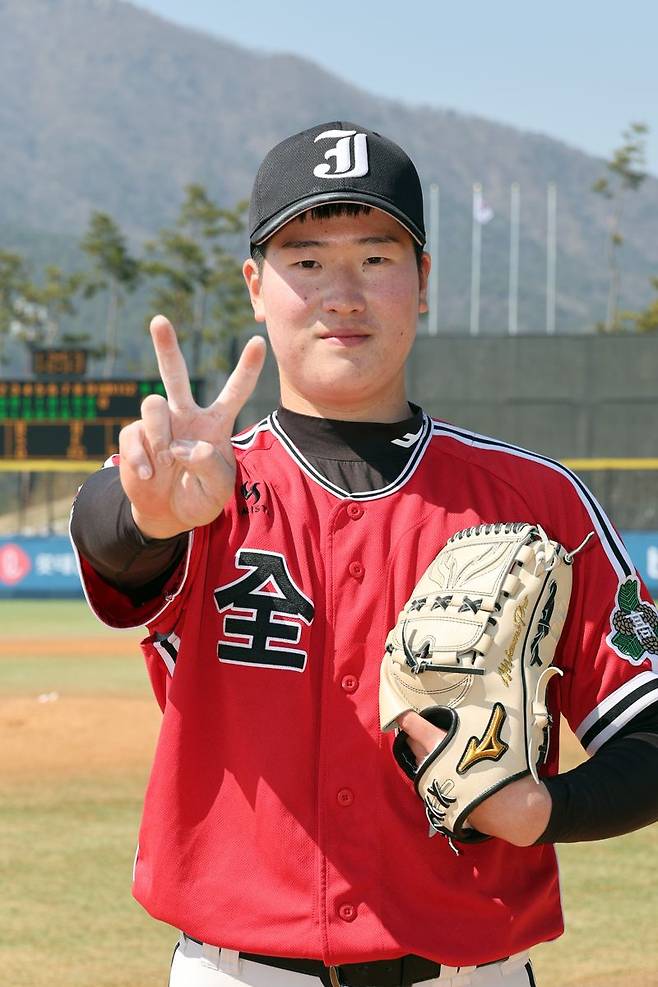 전주고 시절 이호민. 사진=서동일 기자