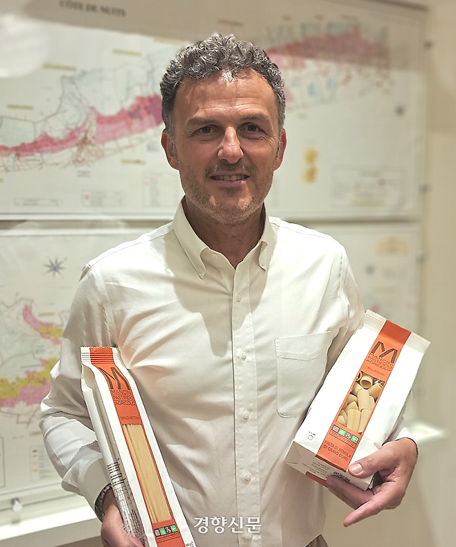 ‘만치니 파스타’ CEO 마시모 만치니.