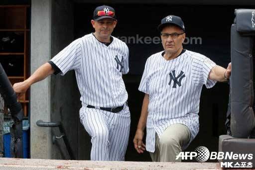 애런 분과 조 토리, 두 전현직 양키스 감독이 올스타 게임에서 함께한다. 사진=ⓒAFPBBNews = News1