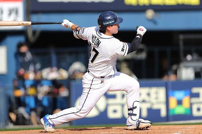 ▲ 윤준호 ⓒ두산 베어스