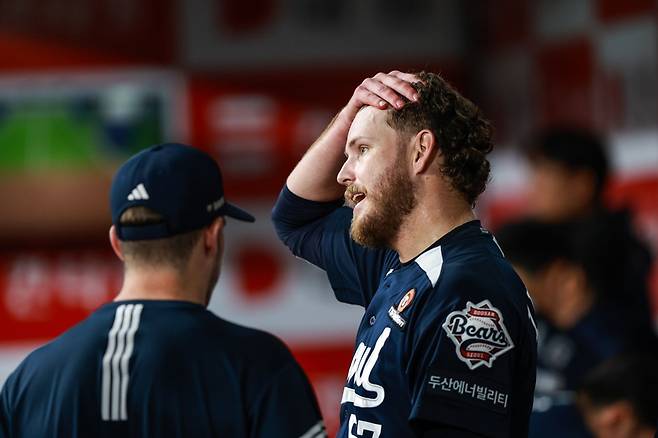 ▲ 콜어빈 ⓒ 두산 베어스