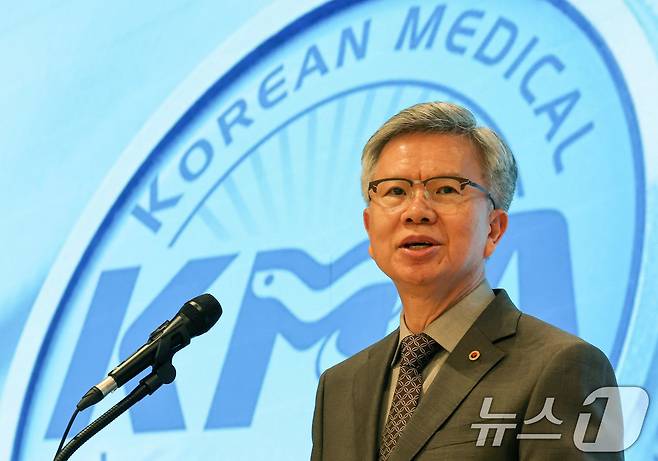 김택우 대한의사협회 회장. 2025.6.4/뉴스1 ⓒ News1 박세연 기자