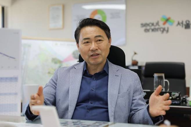 황보연 서울에너지공사 사장은 마곡지구 서남집단에너지시설 2단계 사업에 대해 “민간 자본을 유치해 별도 법인(SPC)을 설립하는 방식을 추진하면서 컨소시엄 방식도 함께 검토 중”이라고 했다. 서울에너지공사 제공.