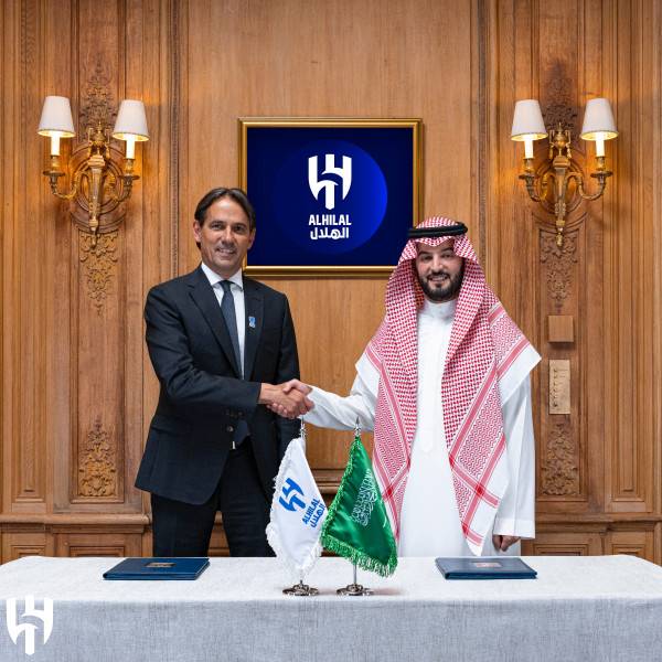 시모네 인차기 감독 알힐랄 공식 홈페이지