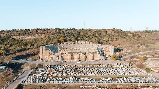페르게 유적지. /사진= 튀르키예 문화관광부