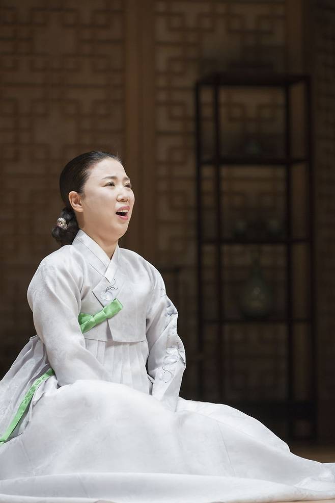 유지숙 명창의 공연 장면. (사진=국립국악원 제공) *재판매 및 DB 금지