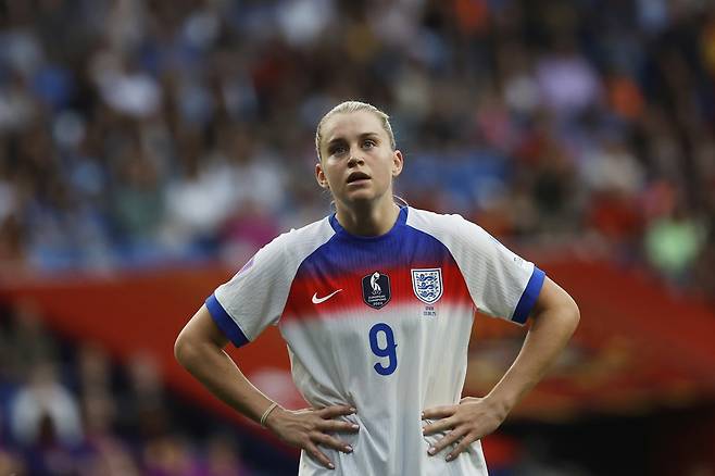 아스널 소속 공격수 알레시아 루소. AP