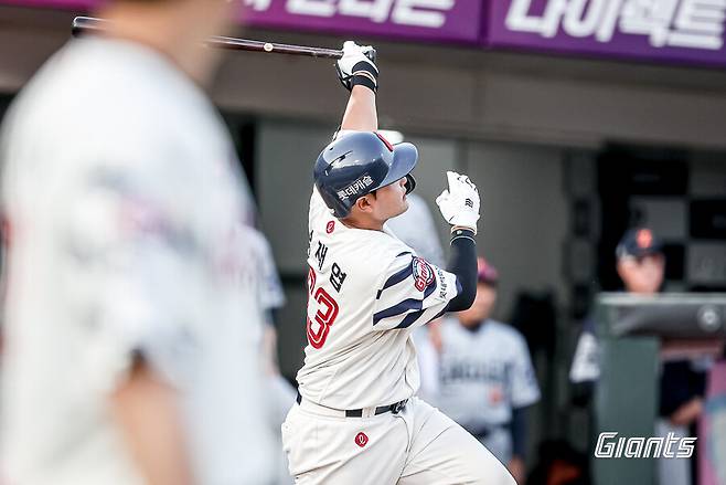 ▲ 박재엽 ⓒ롯데 자이언츠