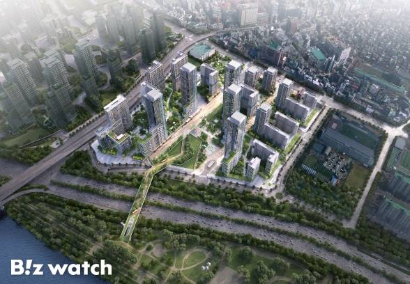 압구정 2∼5구역 재건축 신속통합기획 전체 조감도/자료=서울시