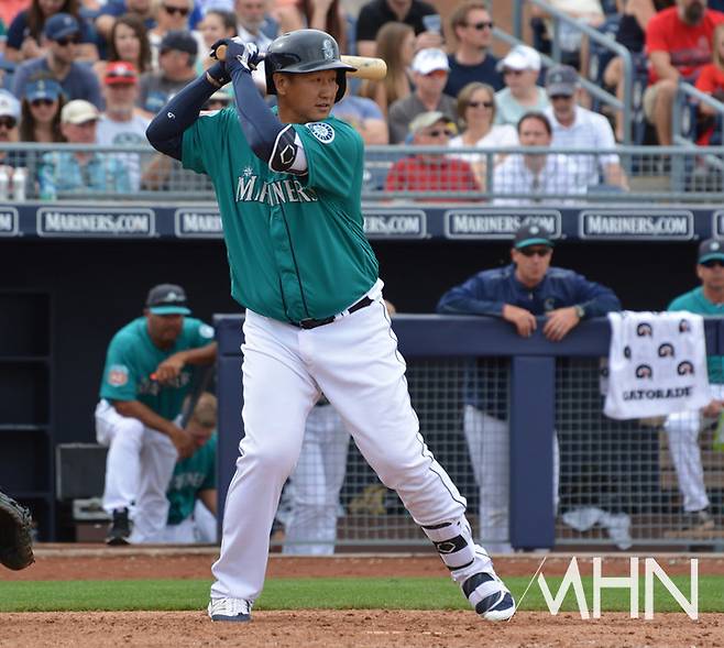 (2016년 메이저리그 시애틀 시절의 이대호)