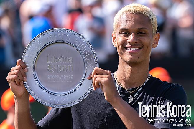 지난 주 리베마오픈에서 우승했던 디알로 (사진/게티이미지코리아)