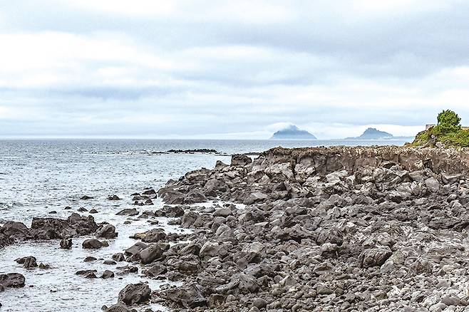 태웃개에서 만나는 제주의 전형적인 풍경