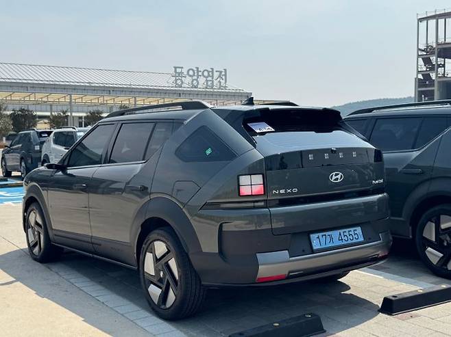 신형 넥쏘 후면 ⓒ데일리안 편은지 기자