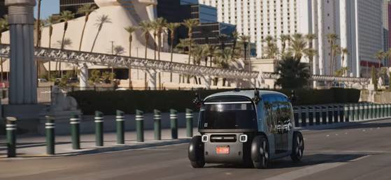 아마존의 자율주행 자회사 죽스는 로보택시를 위한 새로운 이동수단을 설계해 서비스를 시작한다. 사진 죽스