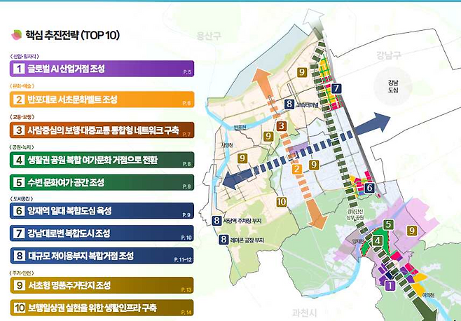 서초구 핵심추진전략