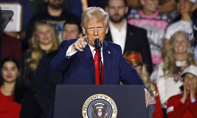 도널드 트럼프 미국 대통령. EPA연합뉴스