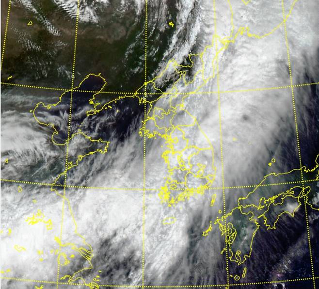 ⓒ기상청: 날씨-천리안위성 영상