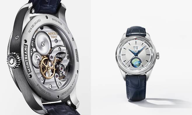 2월을 제외하고 매달 날짜 수를 자동으로 계산하는 편리한 기능을 탑재했다. 사진 몽블랑