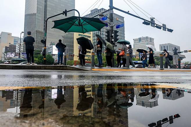 서울 시내 출근길. 사진=뉴스1