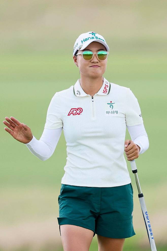 이민지가 LPGA 투어 메이저 대회 KPMG 위민스 PGA 챔피언십 3라운드까지 3타 차 선두에 올라 통산 3번째 메이저 우승에 다가섰다. (사진=AFPBBNews)