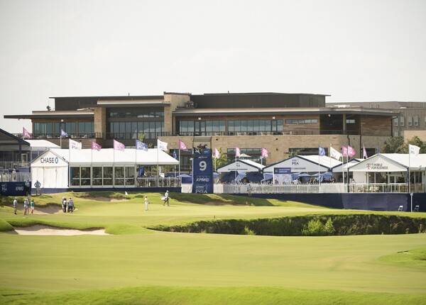 양희영, 김효주, 방신실, 최혜진, 리디아 고, 고진영, 윤이나, 전인지, 넬리 코다, 황유민, 김아림, 박성현, 이정은6, 김세영, 유해란, 이민지 프로 등이 출전한 2025년 미국여자프로골프(LPGA) 투어 메이저 골프대회 KPMG 위민스 PGA챔피언십 대회장 모습이다. 사진제공=2025 PGA of America