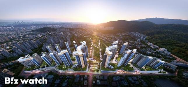 방배15구역 재건축 조감도/자료=포스코이앤씨