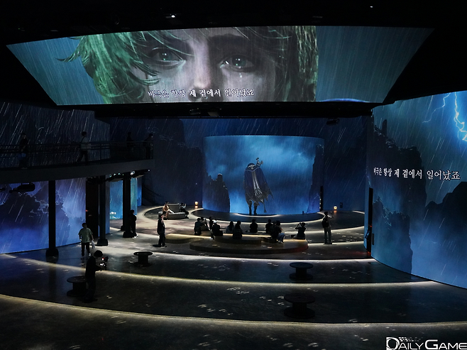 게임의 스토리와 아트가 다양한 방식으로 표현됐다.