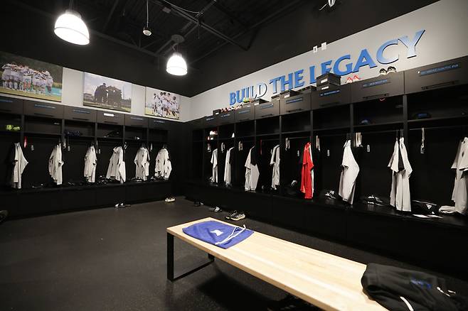 라커룸. 사진 | 울산HD