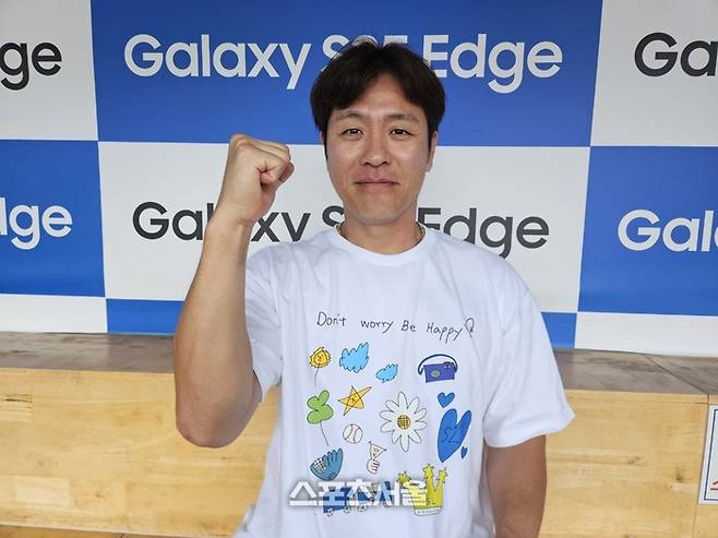 삼성 강민호가 포즈를 취하고 있다. 대구 | 김동영 기자 raining99@sportsseoul.com