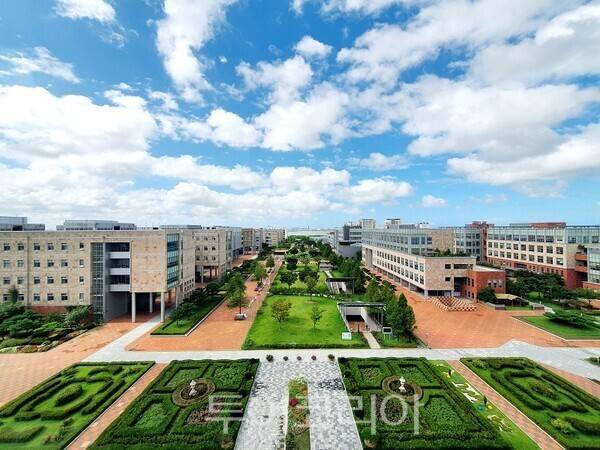 인천대송도캠퍼스 전경