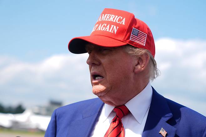 도널드 트럼프 미국 대통령./AP연합뉴스