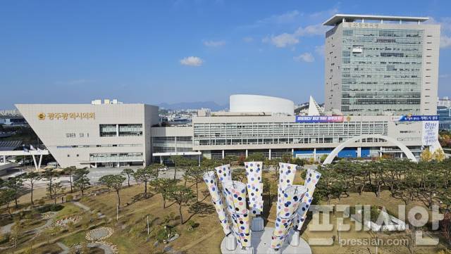 ▲광주광역시청사ⓒ프레시안