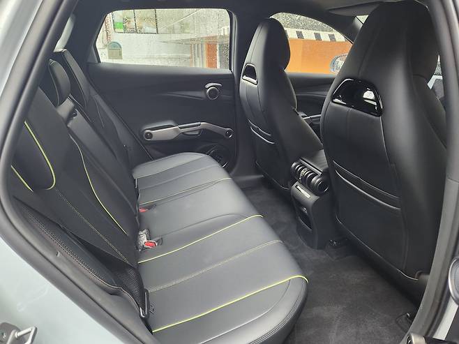 BYD 아토3 2열./사진=도다솔 기자